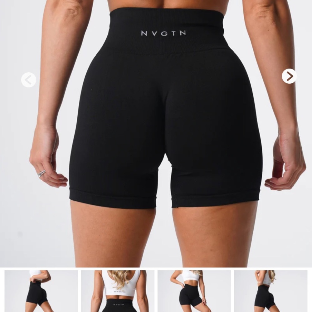 NVGTN Solid Seamless Shorts, Working Out, Lifting, Leggings, Gym